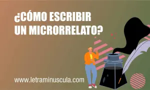 ¿Cómo escribir un microrrelato? Una persona inspírate con tinta y pluma, ideal para ejemplos de microrrelatos.