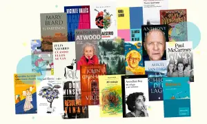 Una selección de **últimos libros publicados**, con portadas de diversos géneros y autores, creando un mosaico literario.