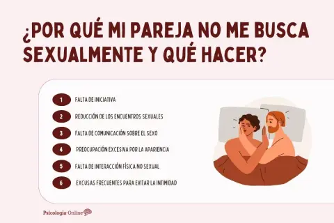 Pareja en cama, reflexionando sobre por qué mi pareja no me busca sexualmente. Seis puntos clave: falta de iniciativa, comunicación, etc.