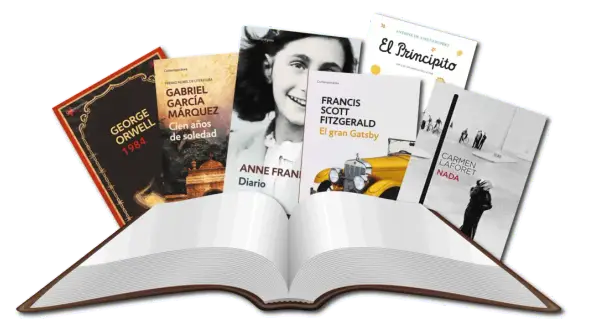 Libros icónicos como "1984", "Cien años de soledad" y "El gran Gatsby" forman parte de los mejores libros de la historia, junto a "El Principito" y "Diario de Ana Frank".