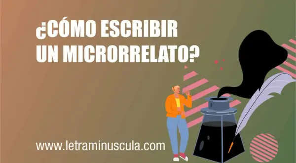 ¿Cómo escribir un microrrelato? Una persona inspírate con tinta y pluma, ideal para ejemplos de microrrelatos.