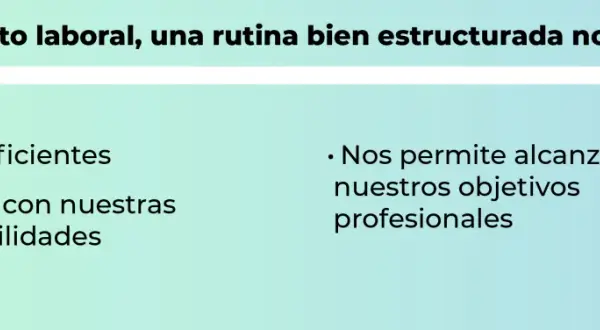 Una rutina diaria perfecta en el trabajo nos hace más eficientes, nos ayuda a cumplir responsabilidades y alcanzar objetivos profesionales.