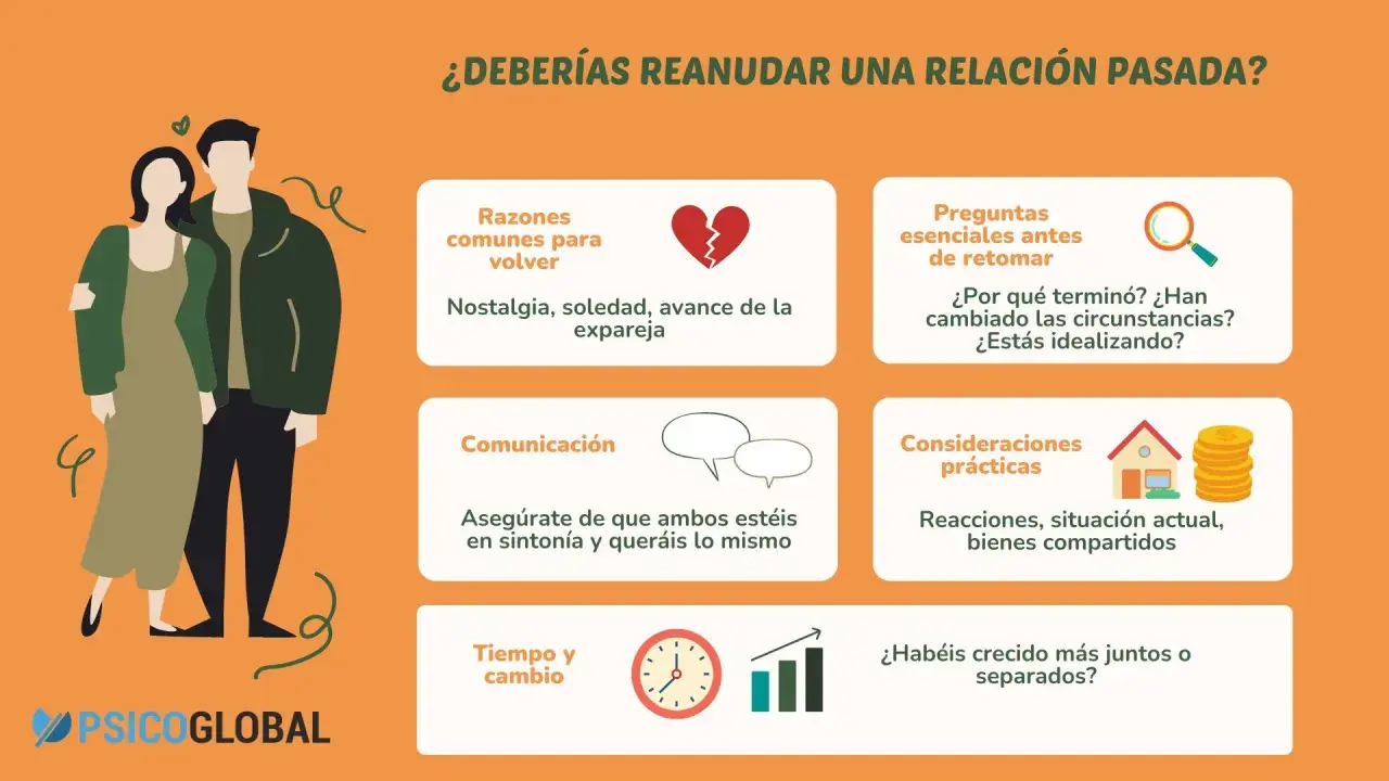 Pareja abrazada, reflexiona si volver con tu ex es buena idea. Considera razones, comunicación, tiempo y cambio.
