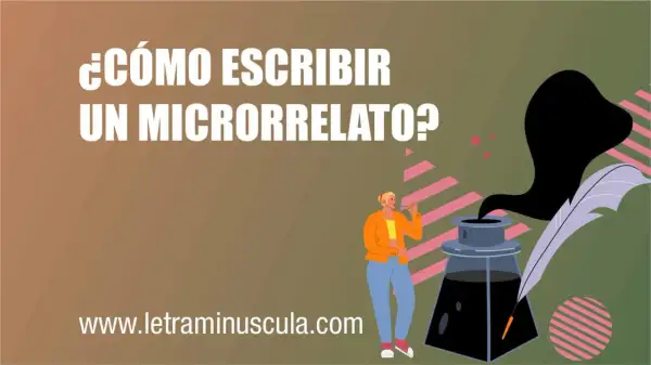 ¿Cómo escribir un microrrelato? Una persona inspírate con tinta y pluma, ideal para ejemplos de microrrelatos.